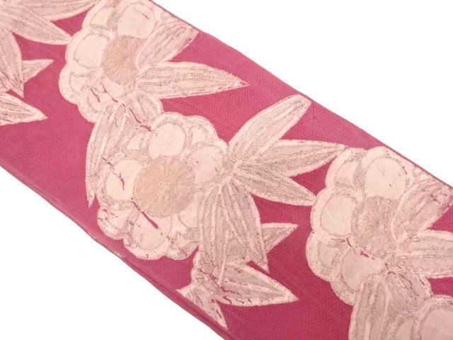 Japanese Kimono / Antique / Fukuro Obi Silk